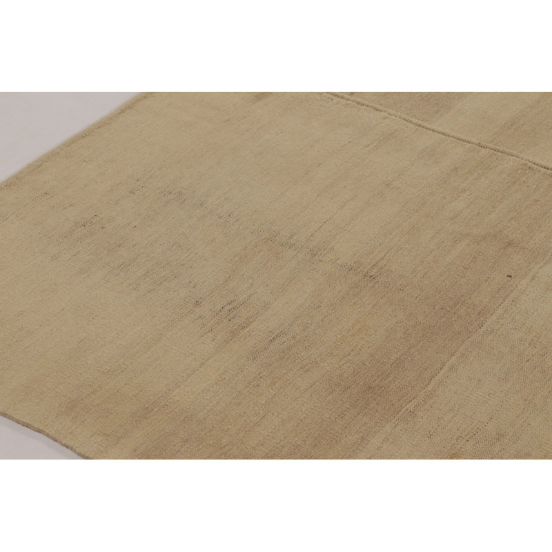 Rez Kilim Wool Striped Area Rug