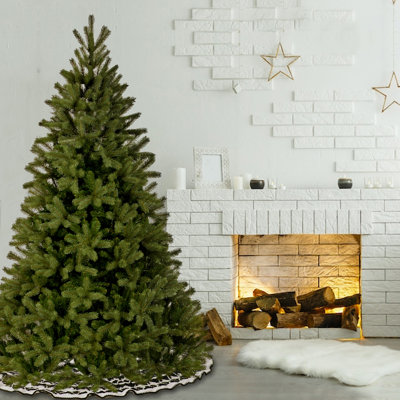 The Holiday Aisle® Downswept DouglasFir Tree with Dual Color LED Lights