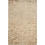 Martha Stewart Classics Hand-Knotted Wool/Silk/Linen Raft/Beige Area Rug