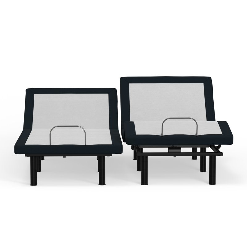Adjustable Base with Wireless Remote, USB Ports and Massage, King Split