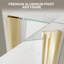 Porte de douche pivotante en verre sans cadre-94298793-129687865