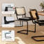 Chaise d'appoint rembourrée en velours Amyris-587093980-587093981