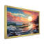 «Glorious Pink Blossoming Sunrise Over Ocean I», reproduction sur toile-268261939-40127576