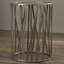 Kruse Iron 15.5"W Drum Side Table
