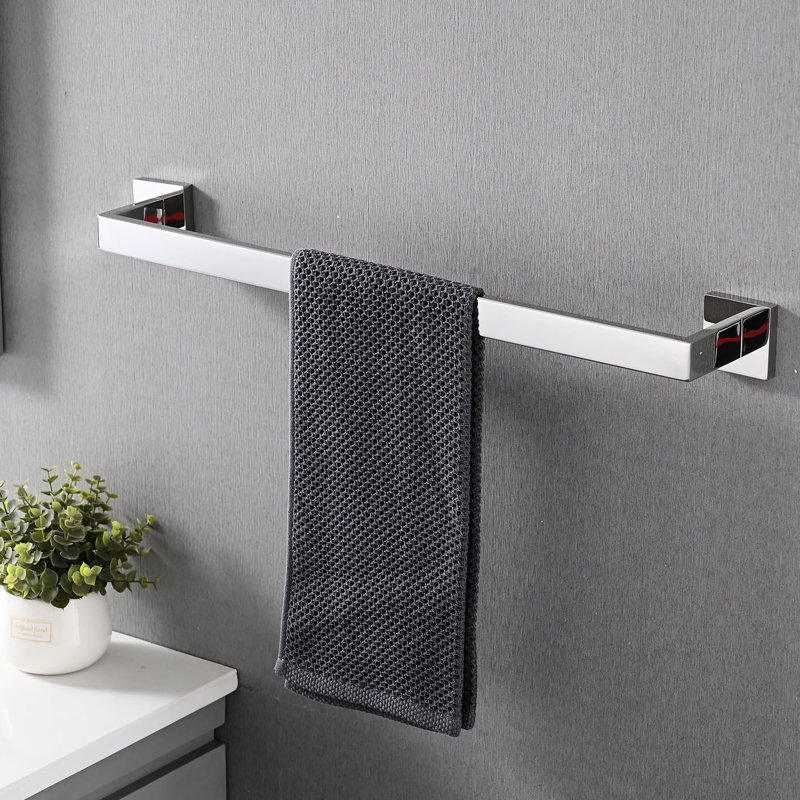 4 Quincaillerie de salle de bain - Fabriquée en 304, rouille - Robuste. Polyvalent pour différentes pièces. Caractéristiques modernes, surface à gratter. Installation simple avec l'ensemble 304 fourni, fiabilité. Utiliser dans divers espaces.