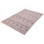 Tapis rose nouvel âge en laine 5 pi 11 po x 9 pi Brasia