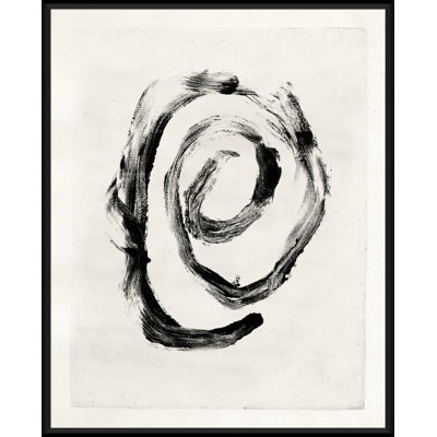 Mid-Century Homage - Peinture encadrée sur papier