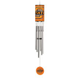 NCAA Collegiate Team Wind Chime – 40\" Aluminum Chimes With Team Logo Barrel For Patio & Porch