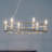 6 - Light Dimmable Drum Chandelier-319406195