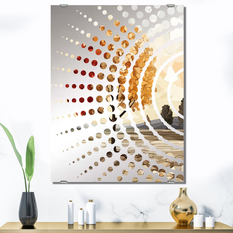 Farzad - Miroir mural grand arbre, 40 po x 30 po