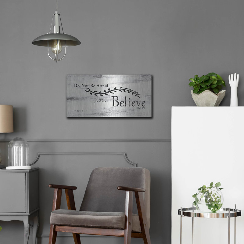 «Just Believe» par Linda Spivey, H 12 po x l 24 po