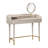 Carleen Penelope Vegan Leather Wrapped Vanity Desk-38555628