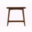 Console Monocle en brun Mid-Century moderne, H 28,82 po x l 31,08 po x P 13,77 po