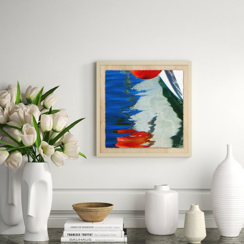 Reflections Series 9' Framed Photographic Print on Glass