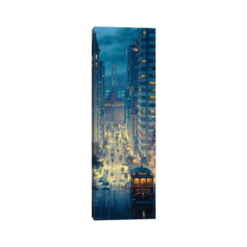 Light Canyon by Evgeny Lushpin - Wrapped Canvas Panoramic Print, 121.92 cm H x 40.64 cm W x 1.91 cm D