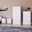 Taniesha 4 Piece Bedroom Set (2 Drawer Bedside Chest X2, 5 Drawer Chest, 2 Door 2 Drawer Wardrobe),(100% FSC)-632730213