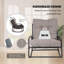 Chaise berçante d'extérieur en métal Ghiorghi-991731611