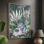 «Purple Jungle Garden I», reproduction encadrée - bois massif-2045581225