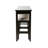 Edip 36"H Sofa Pub Table with Nested Stools-119394722