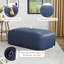 Hustle 110Cm Wide Genuine Leather Rectangle Footstool Ottoman-263343281