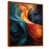 Brown Floater Framed Canvas
