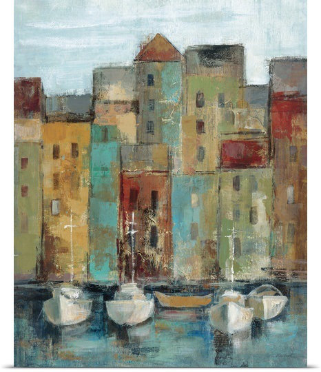 Old Town Port " Old Town Port I " by Silvia Vassileva Great Big Canvas 