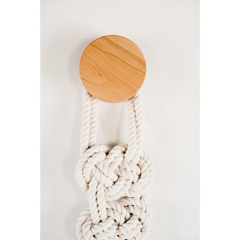 “Scala” Knot Fiber Wall Hanging