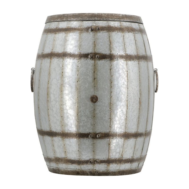22.5X22.5X26" Drum Side Table