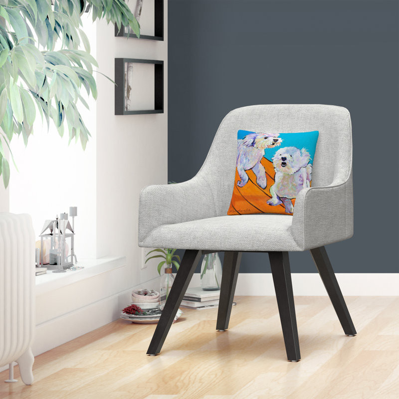 Pat Saunders-White Throw Pillow