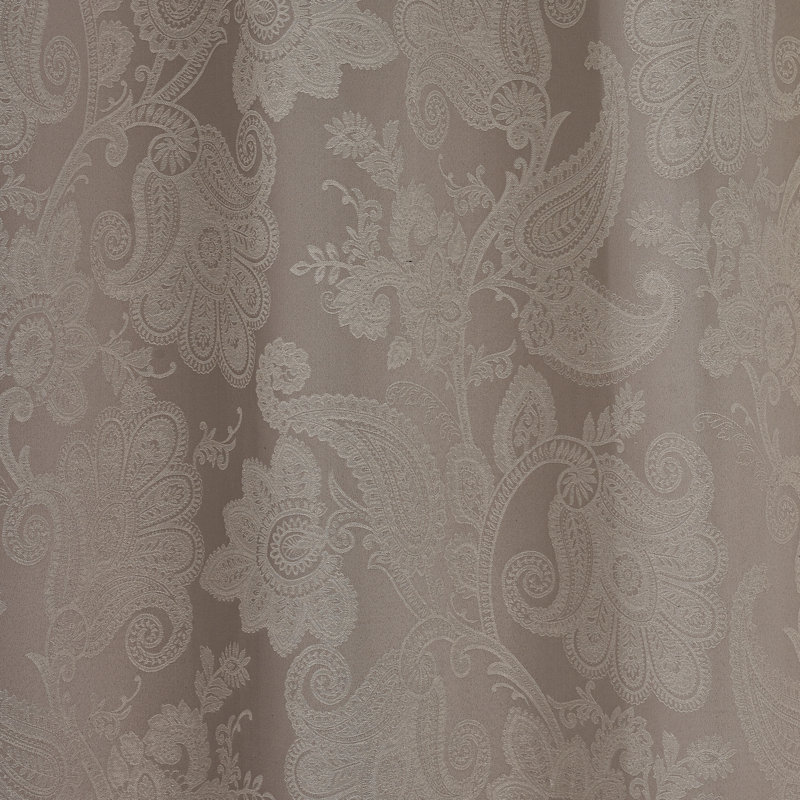 Opulent Jacquard Lined Eyelet Curtains