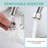 8 In. Widespread Double Handle High Arc Bathroom Faucet With Drain Kit Included In Brushed Nickel-116697469