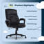 Comfort Classic Swivel Executive Office Chair-1579307335