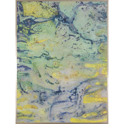 Breeze - peinture à cadre flottant sur toile