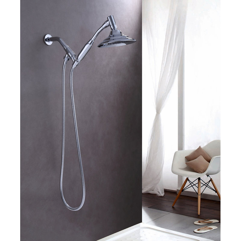 Massage/Jet Adjustable Shower Head 2.5 GPM GPM