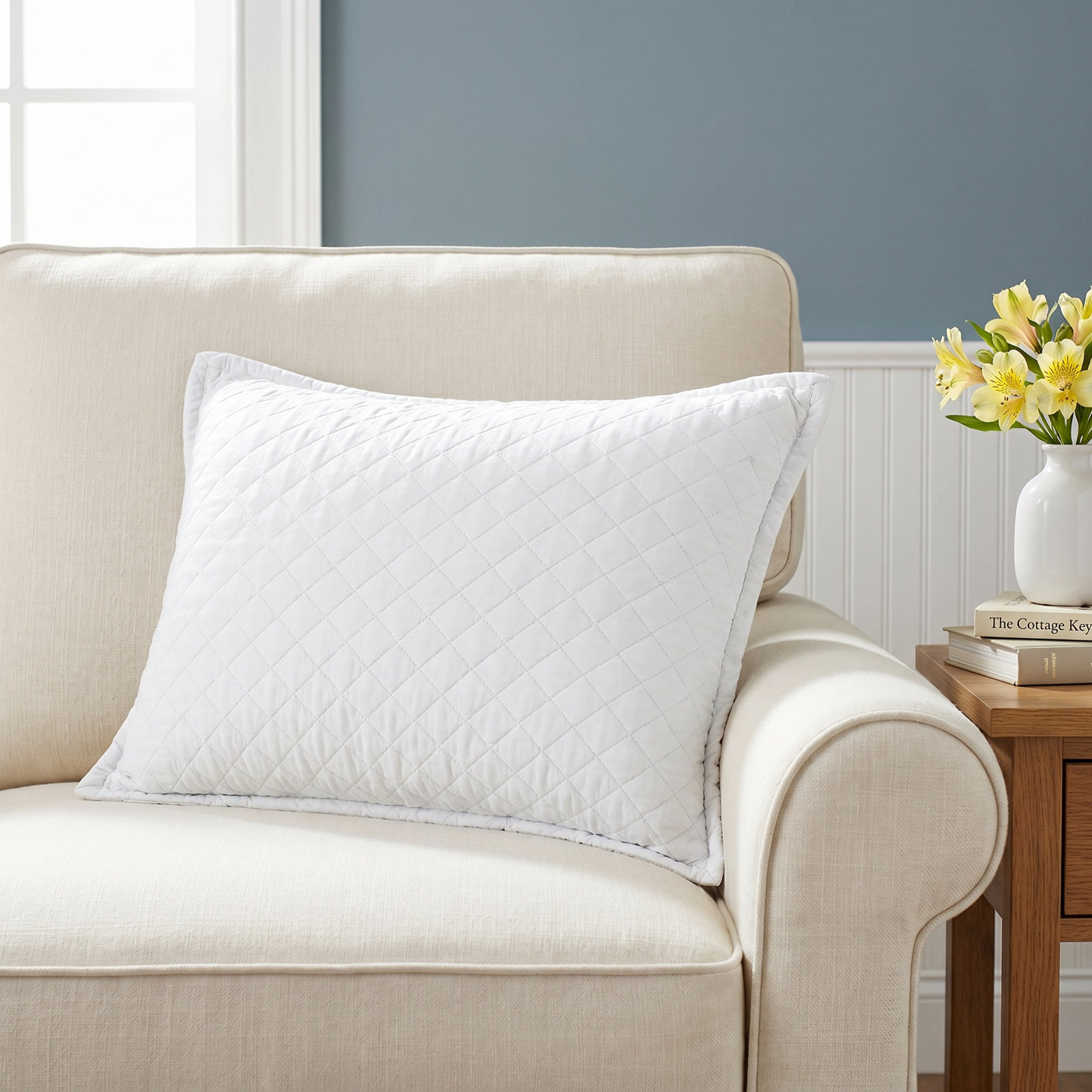 Monaco Rayon From Bamboo Sateen Throw Pillow, Sand