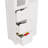 58''H Bathroom Cabinet 3 Doors 3 Drawers 4 Tiers With Verticals Modern Style