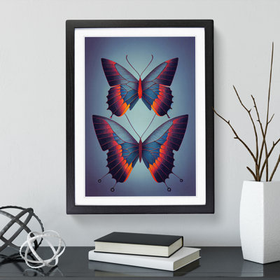 Loving Butterflies - Framed Print