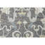 Tapis taupe noué à la main de haute qualité-1595903037