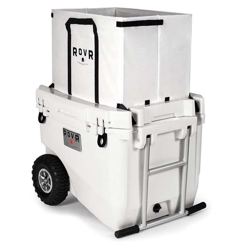 Refroidisseur amovible à l’extérieur 60 qt. rollr, Blanc