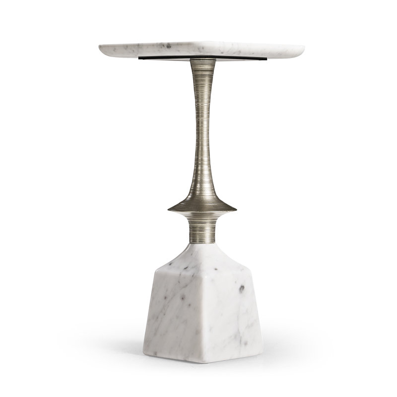 Table Martini Stone Harbor, Blanc, Blanc