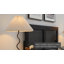 Lampe de table Wave Squiggle en noir