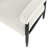 Fedor Arm Chair 2-piece Set In Mid-century Ivory Boucle Fabric