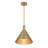 Pharos 1-Light Pendant in Noble Brass by Breegan Jane