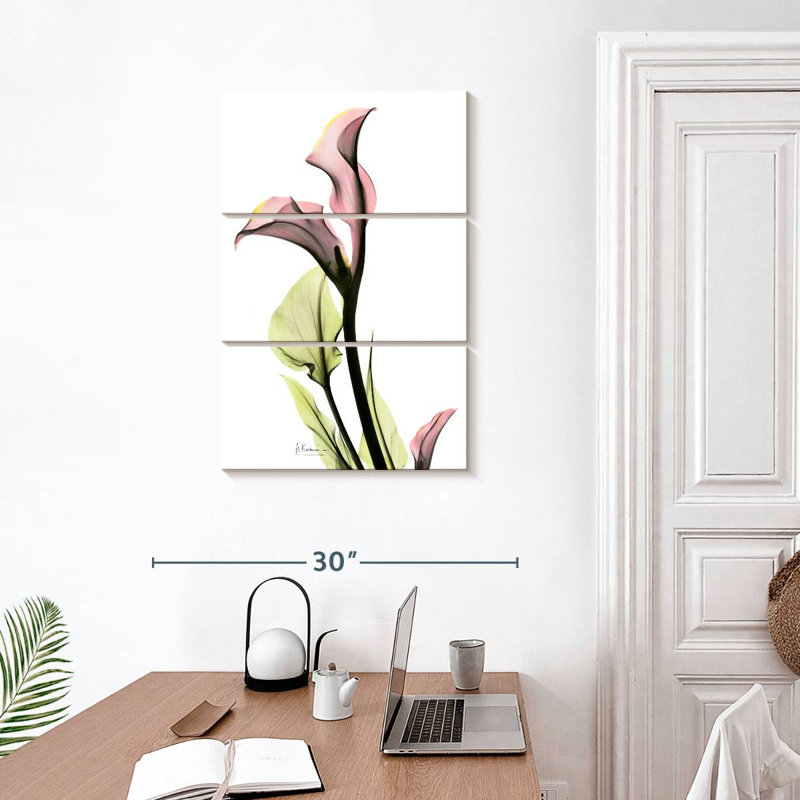 Harnek délicat, lis Calla, H 32 po x l 20 po
