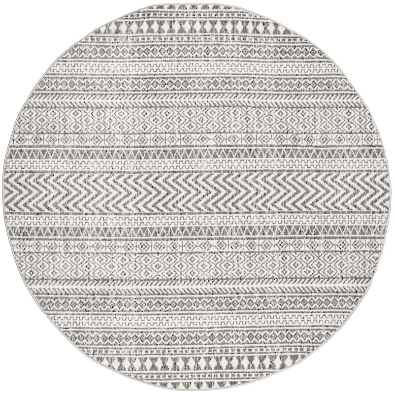 Southwestern Area Rug, Round 183cm