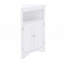 Armoire de coin de salle de bain
