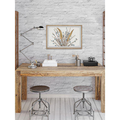 Buds On Plants - Single Picture Frame Painting