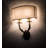 Rustic Lodge Wrought Iron Candle Wall Light