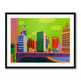 Chicago Skyline Print by Sue Graef