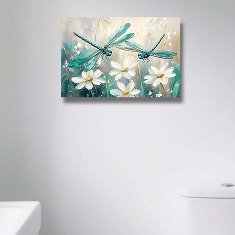 Wrapped Canvas Print, 40 cm H x 60 cm W, Teal